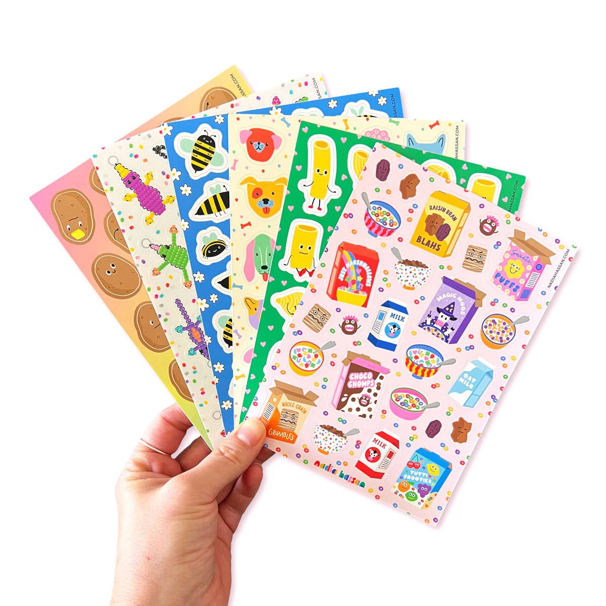 Delightful Doggos 5x7 Sticker Sheet