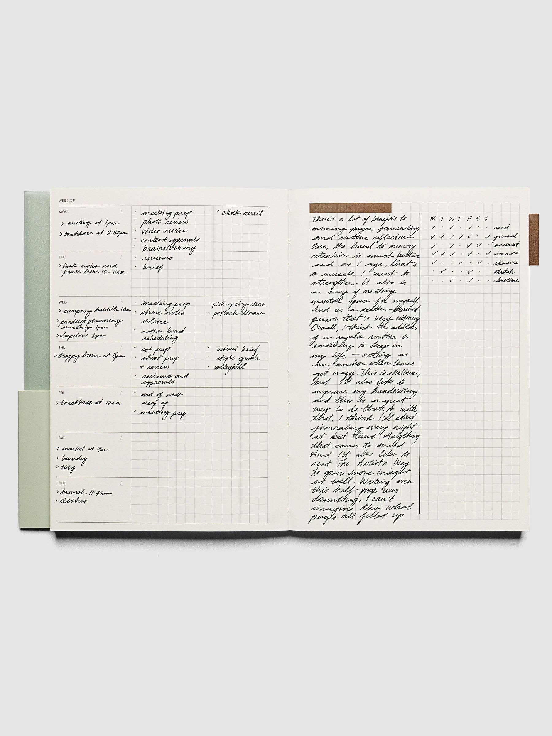 Perfect Bound Notebook | A5 Dot Grid