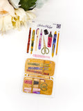Lauren Phelps EDC Pen Case deco sticker sheet