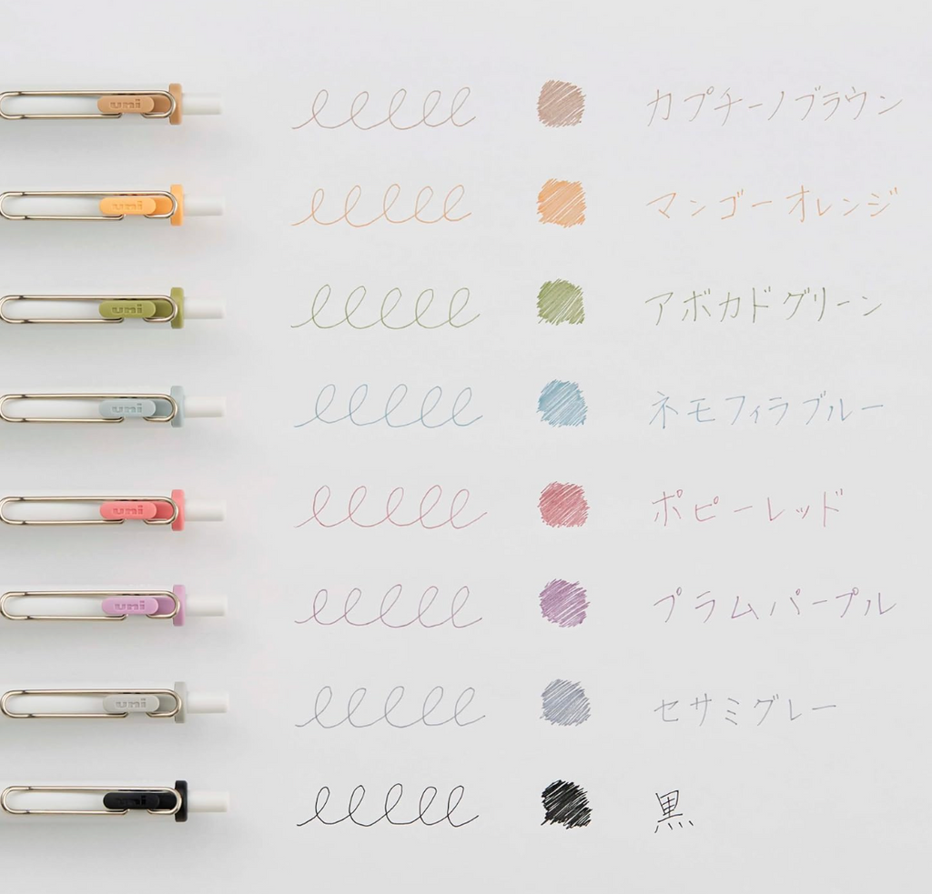 Uni-ball One Gel Pen Fika Color