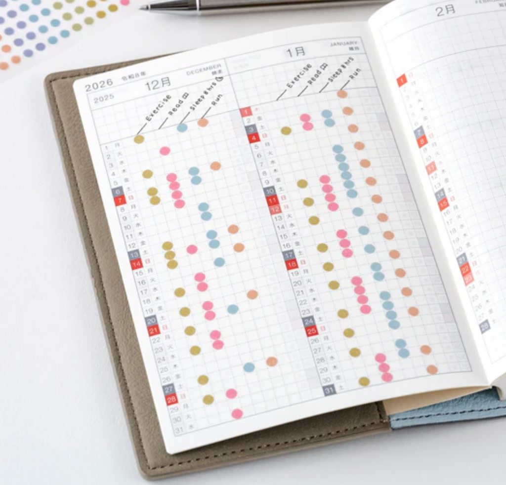 TSUKI no IRO: Transparent Dot Stickers (3.5mm)