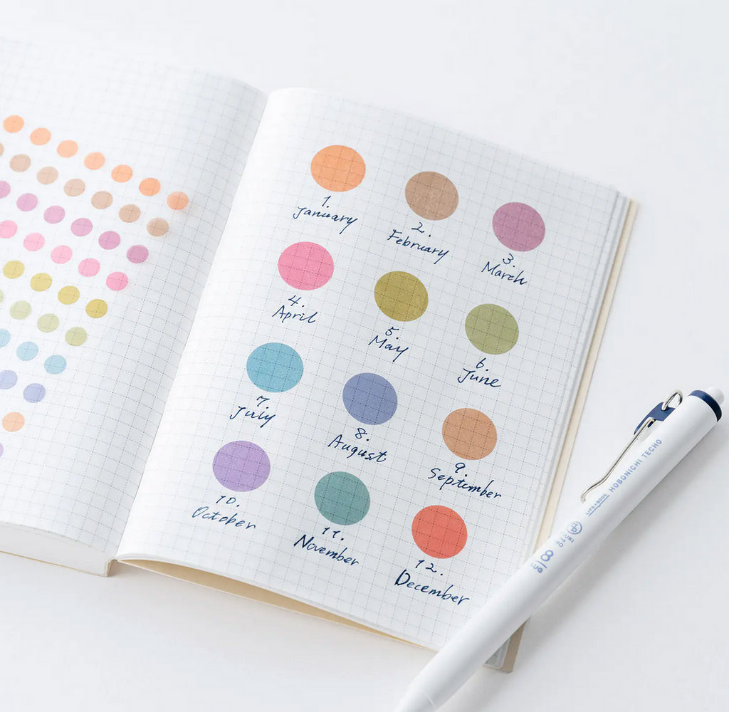TSUKI no IRO: Transparent Dot Stickers