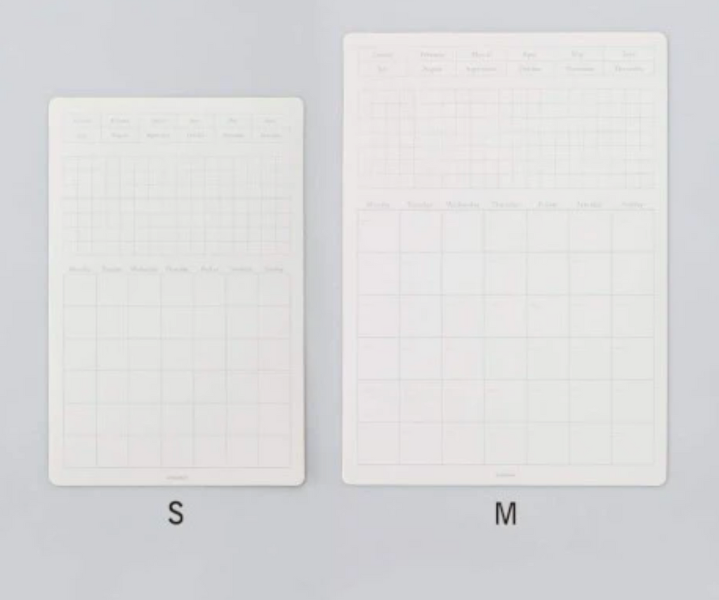 Stalogy Removable Calendar Sticker - Monthly Small