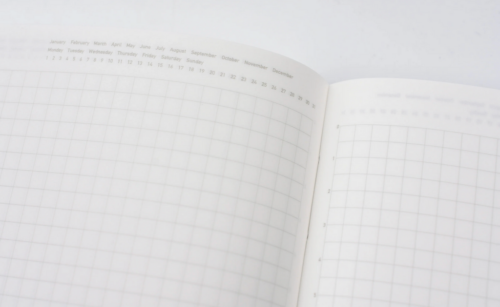 Stalogy 1/2 YEAR NOTEBOOK A5 - Grid