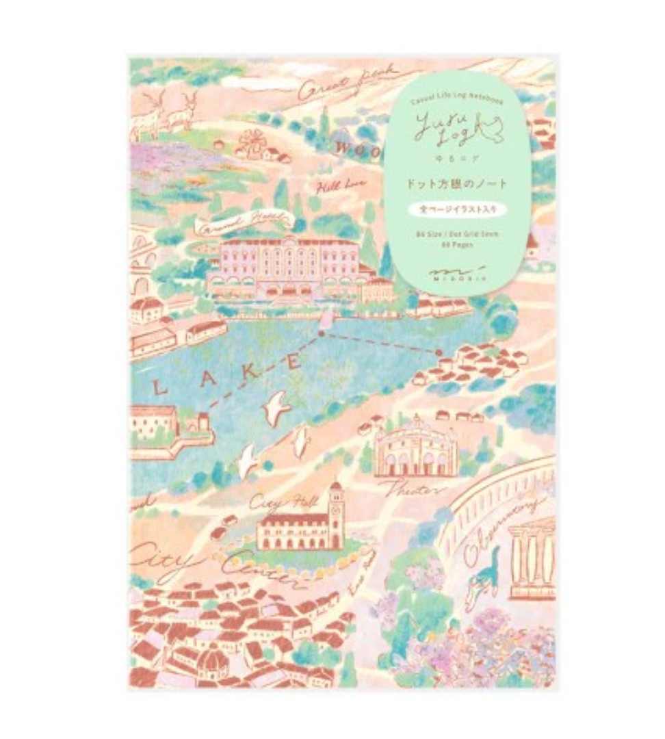 YURU LOG NOTEBOOK B6 TRAVEL & HOTEL