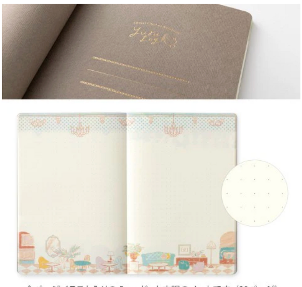 YURU LOG NOTEBOOK B6 TRAVEL & HOTEL