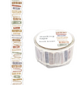Washi Tape Brown book Die-cut