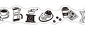 Kurashi Black-and-White Washi Tape