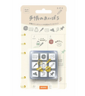 Mini Stationery Stamp Set – 9 Designs