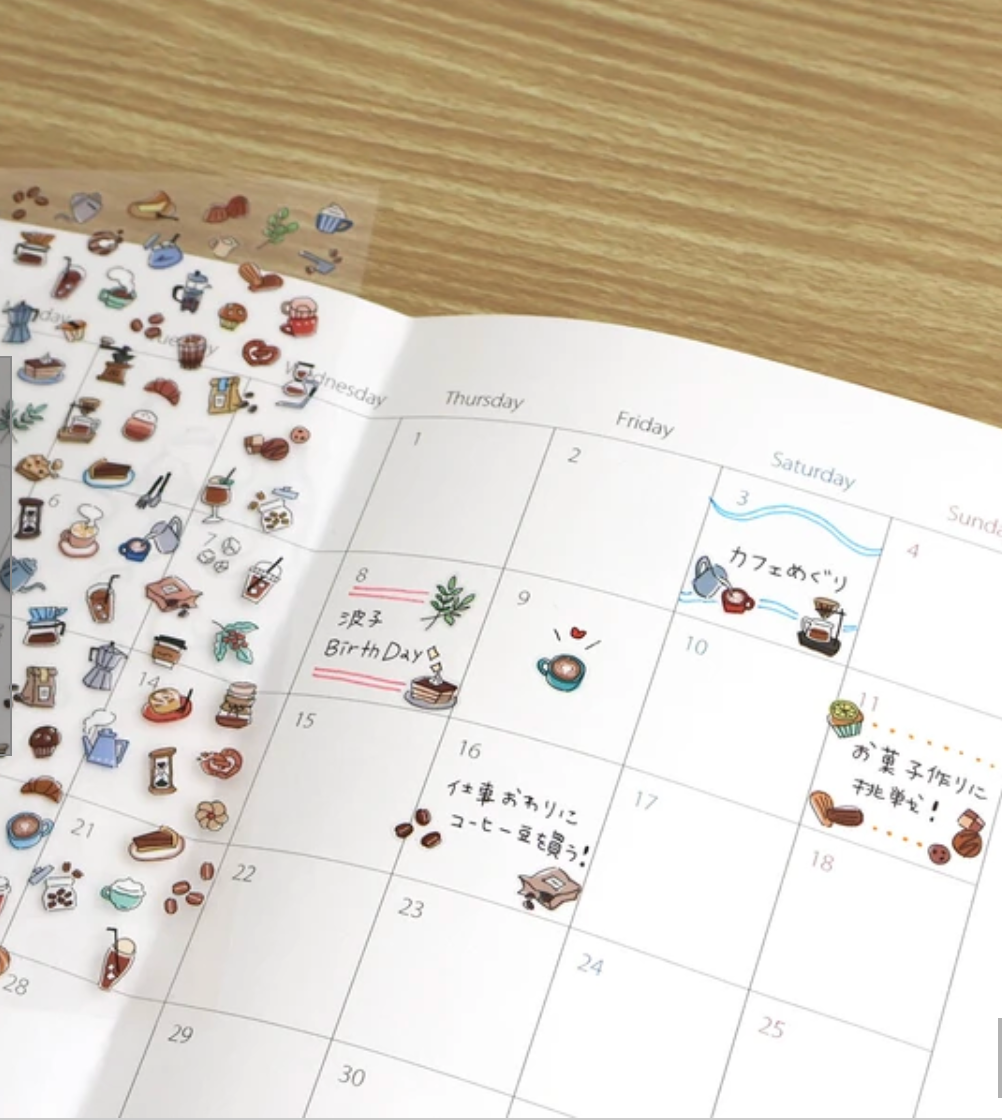 Poko Time Seal Stickers