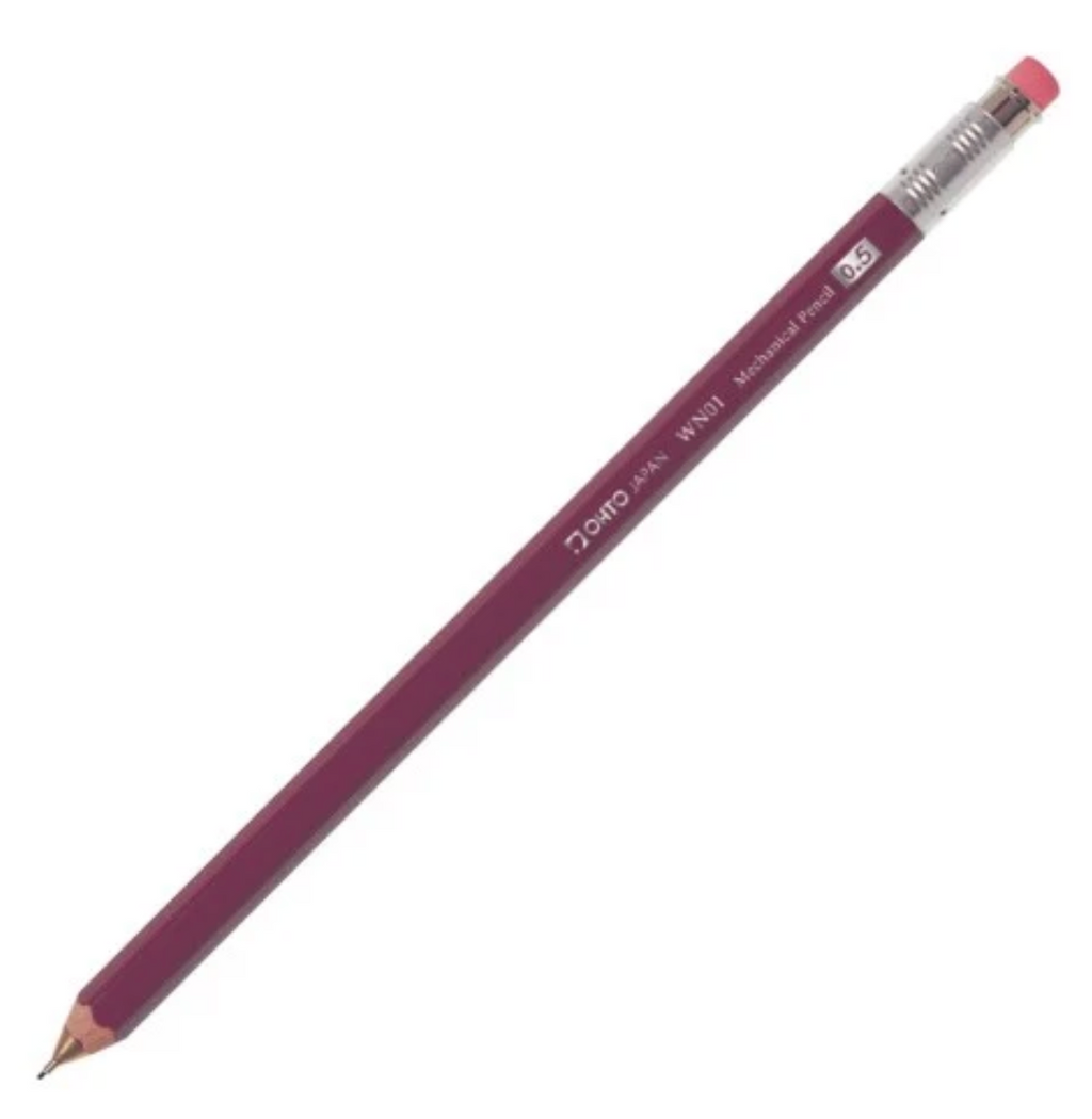 OHTO WN01 WOODEN MECH PENCIL 0.5