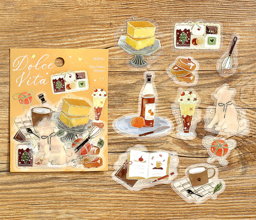 BGM Dolce Vita Clear Stickers
