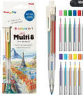 Pentel Art Multi-Color 8 Lead Pencil & Refill Set - 2 mm