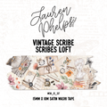 Lauren Phelps Vintage Scribe Scribes Loft 15mm satin washi tape