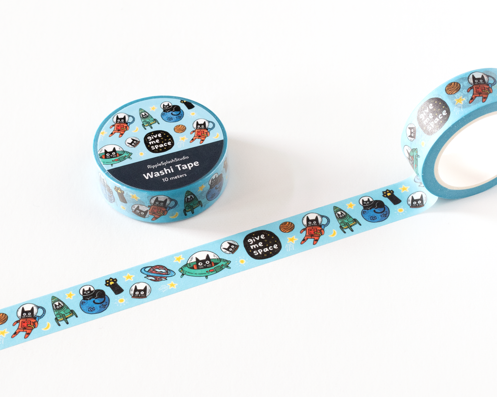 Space Cats Washi Tape