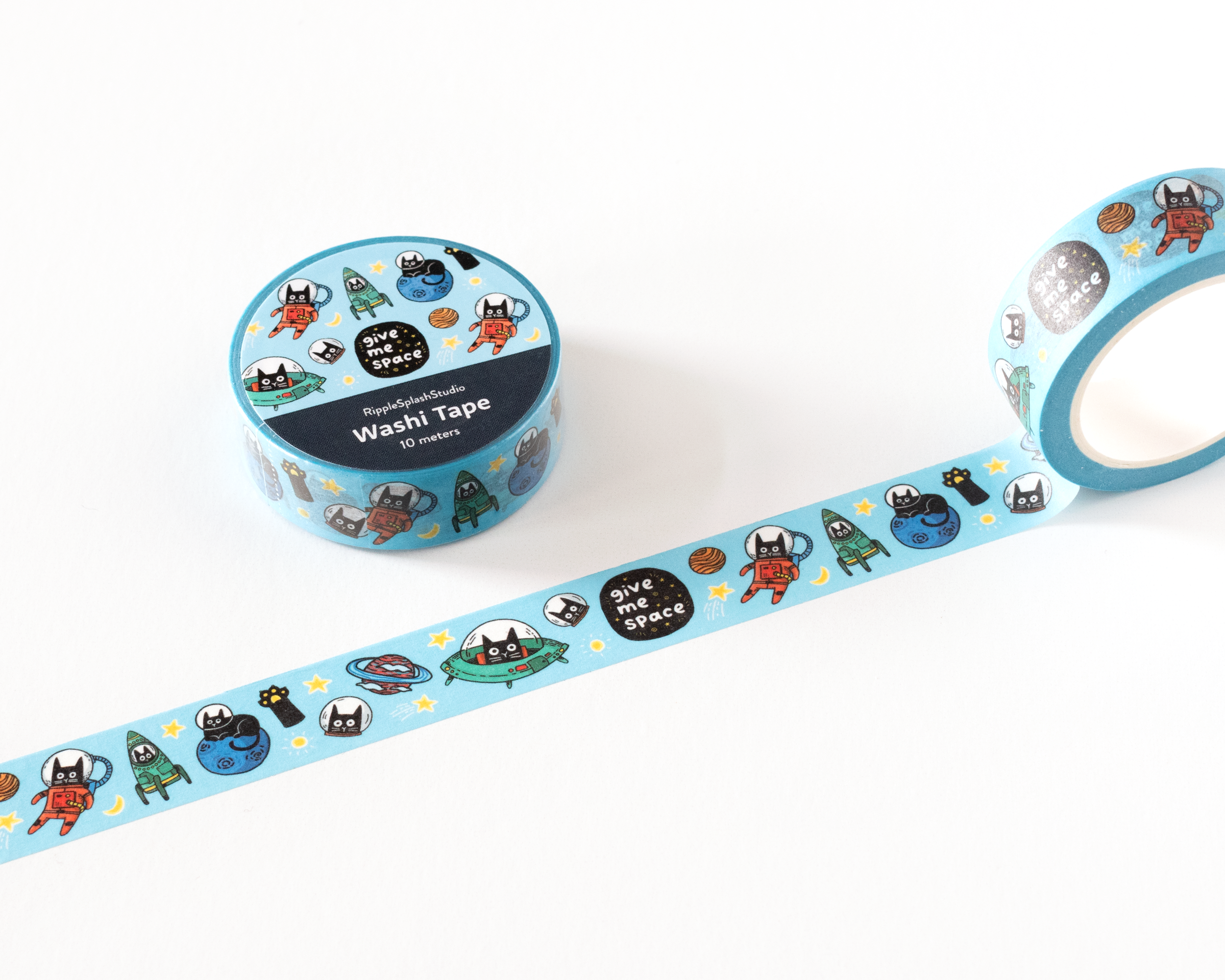 Space Cats Washi Tape
