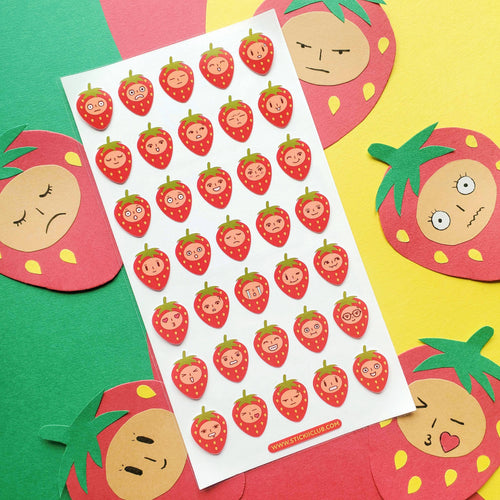 Berry Big Feelings Sticker Sheet