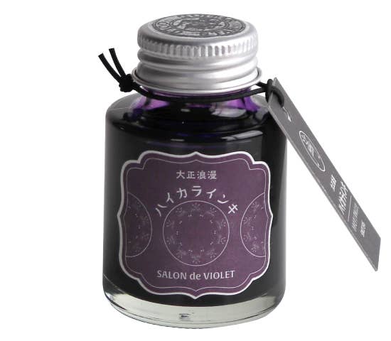 Teranishi Guitar Taisho Roman Haikara Fountain Pen Ink -  40 ml