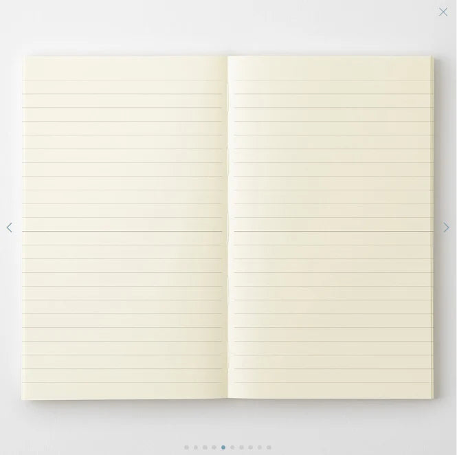 MD B6 Slim Lined Notebook