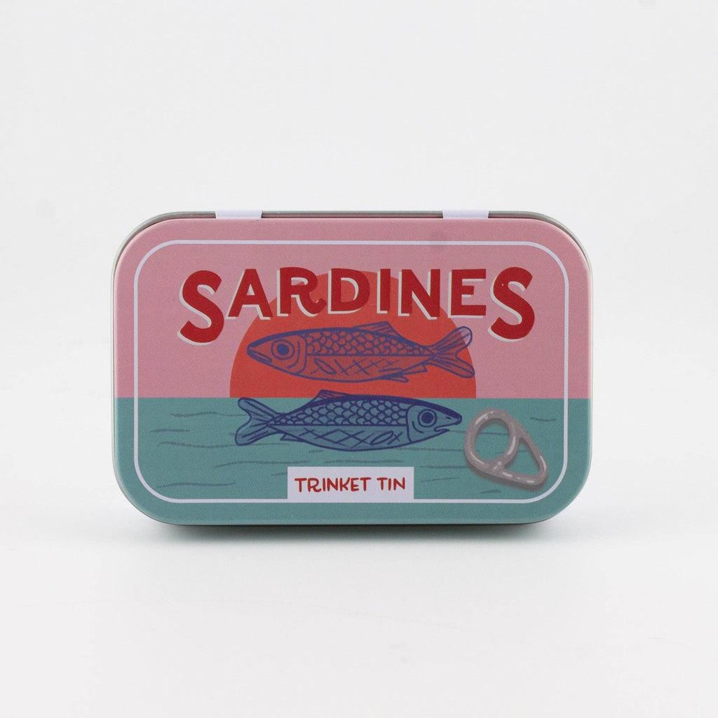 Sardine Washi Flake and Trinket Tin