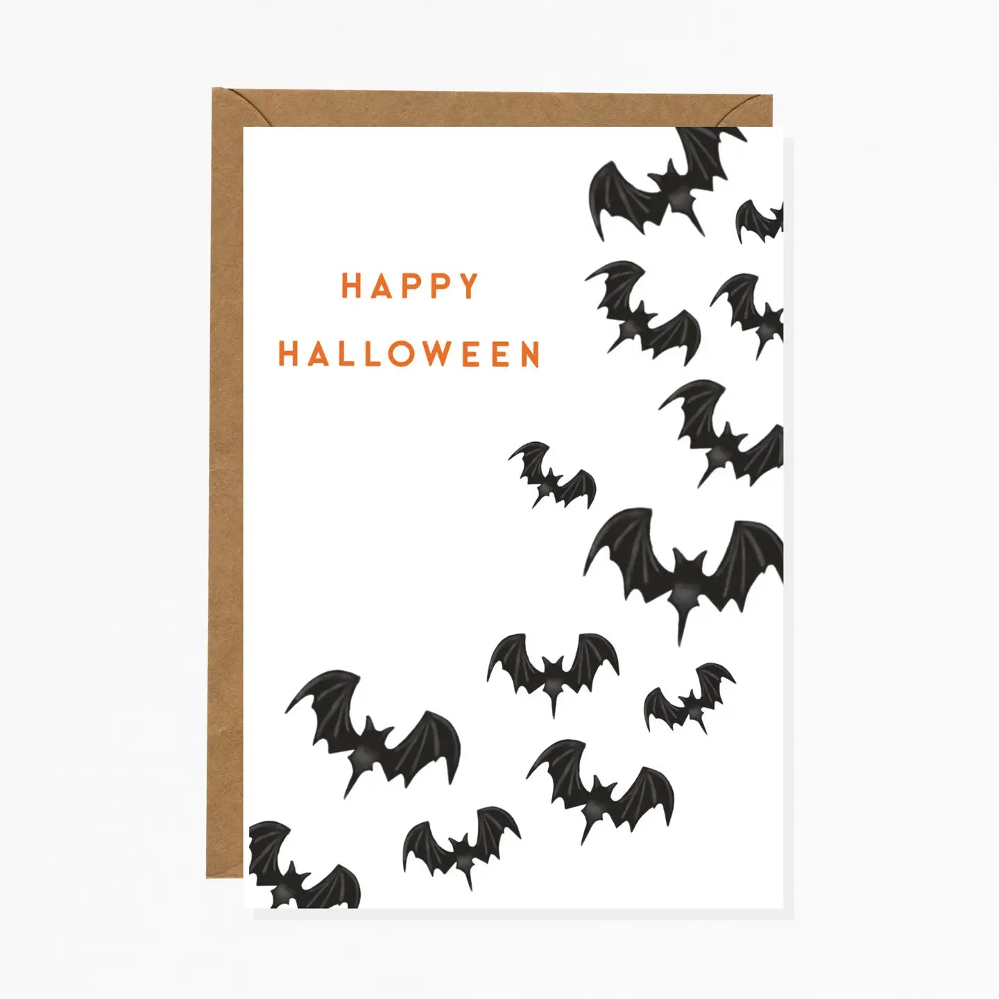 Happy Halloween - Bats Greeting Card