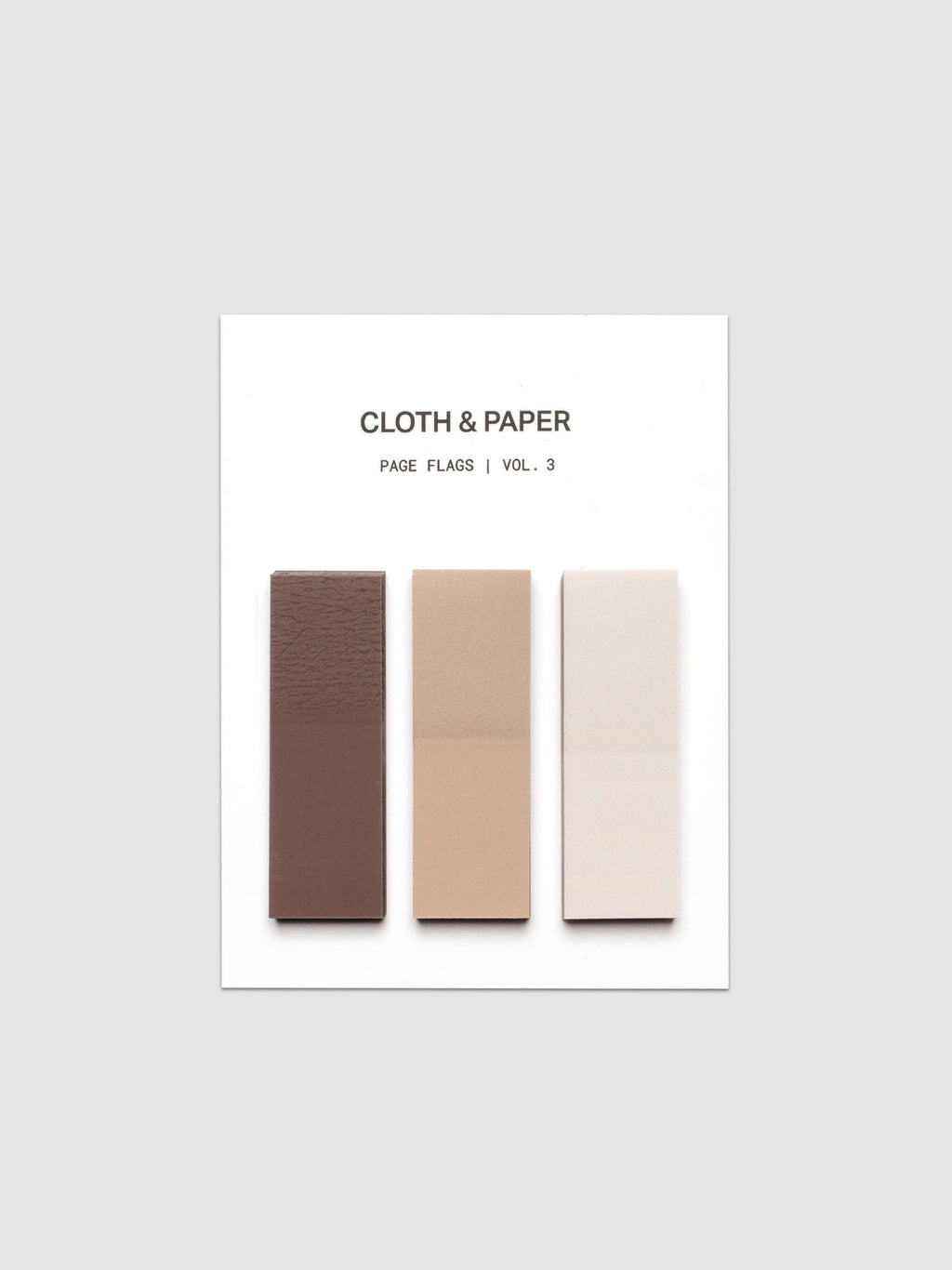 Rectangular Page Flag Trio