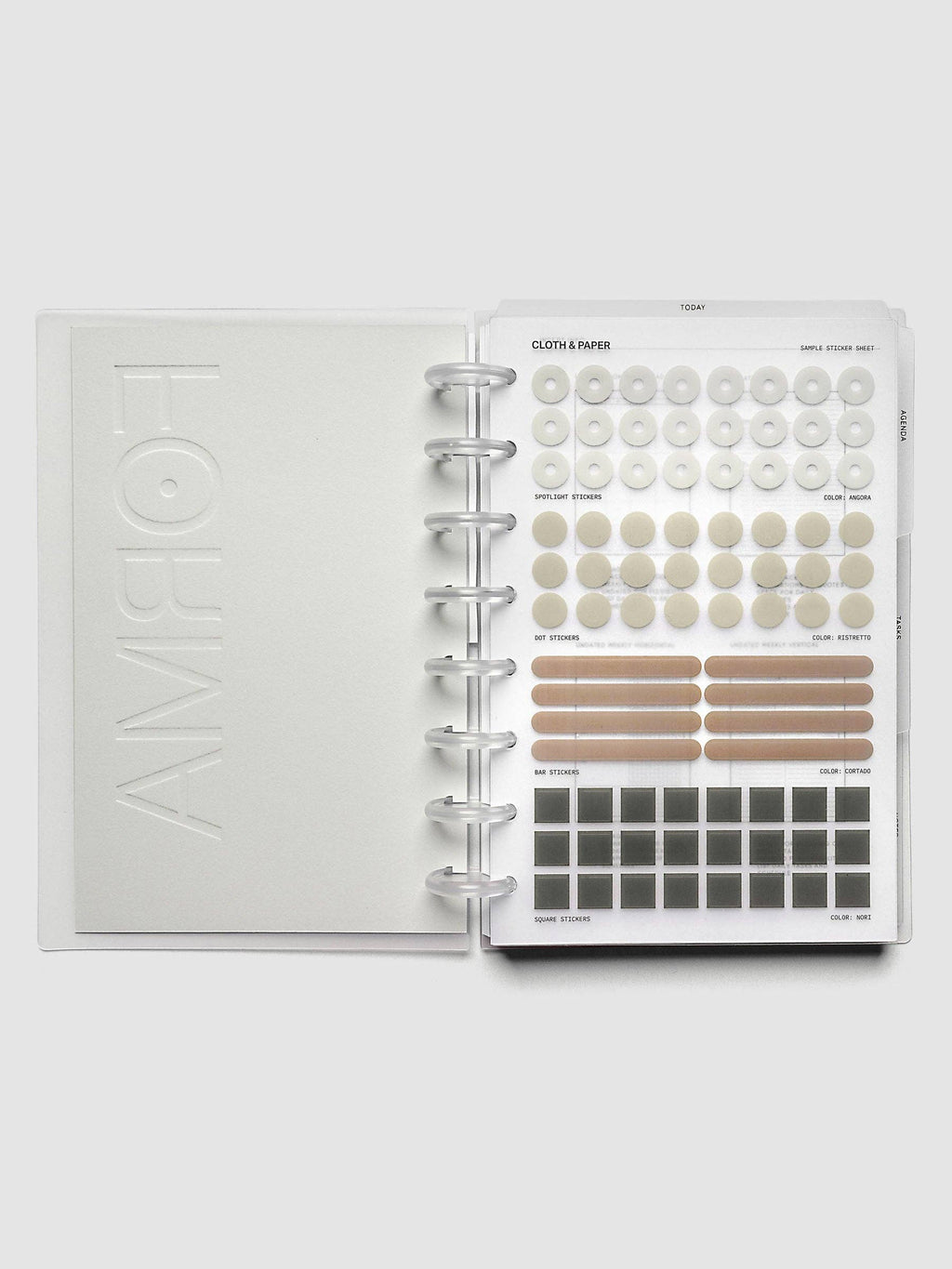FORMA Modular Planner System | Half Letter