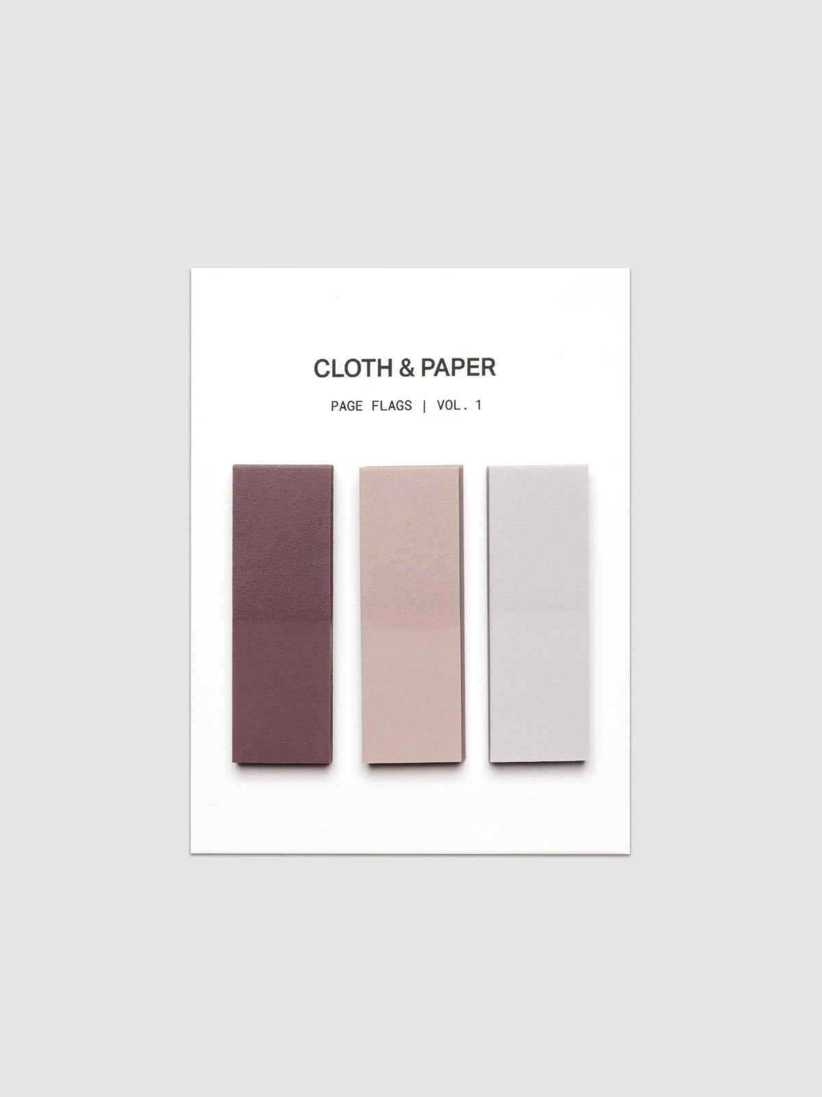 Rectangular Page Flag Trio
