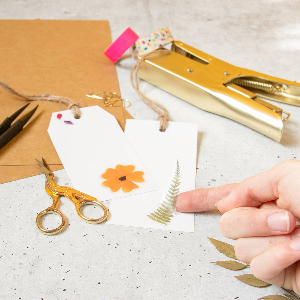 Pressed Flower Stickers
