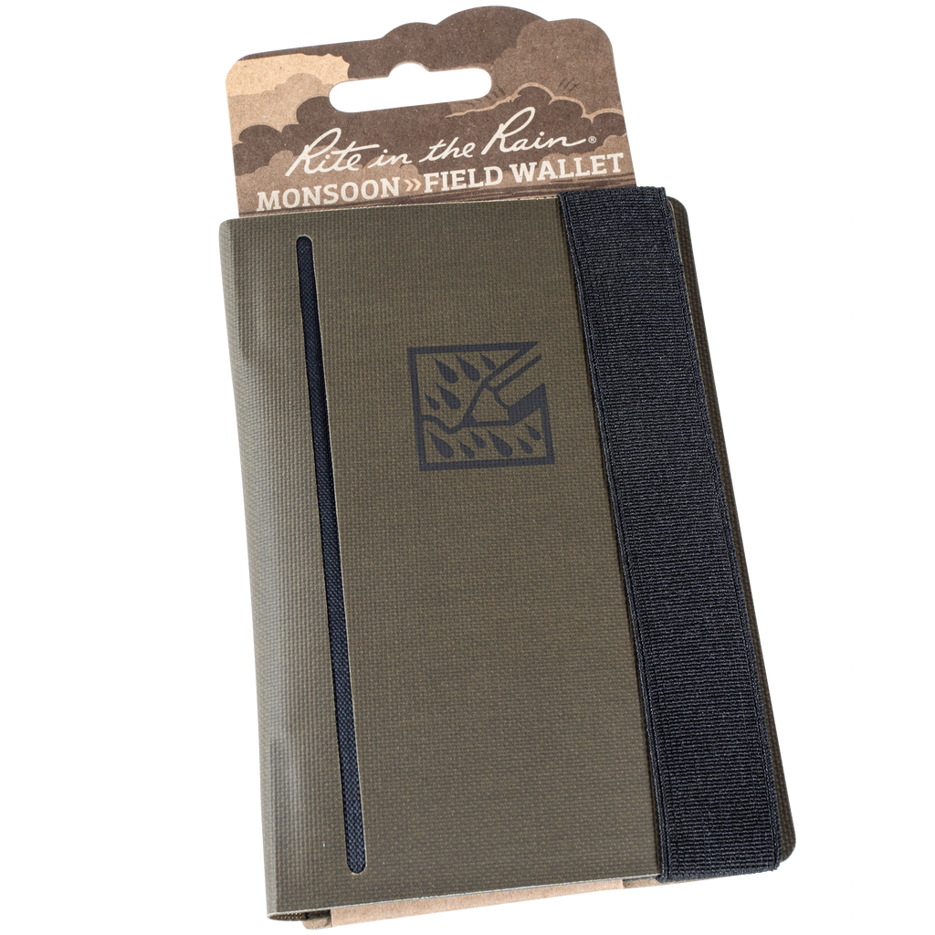 Rite in the Rain Monsoon Field Wallet, 3.5" x 6.5"