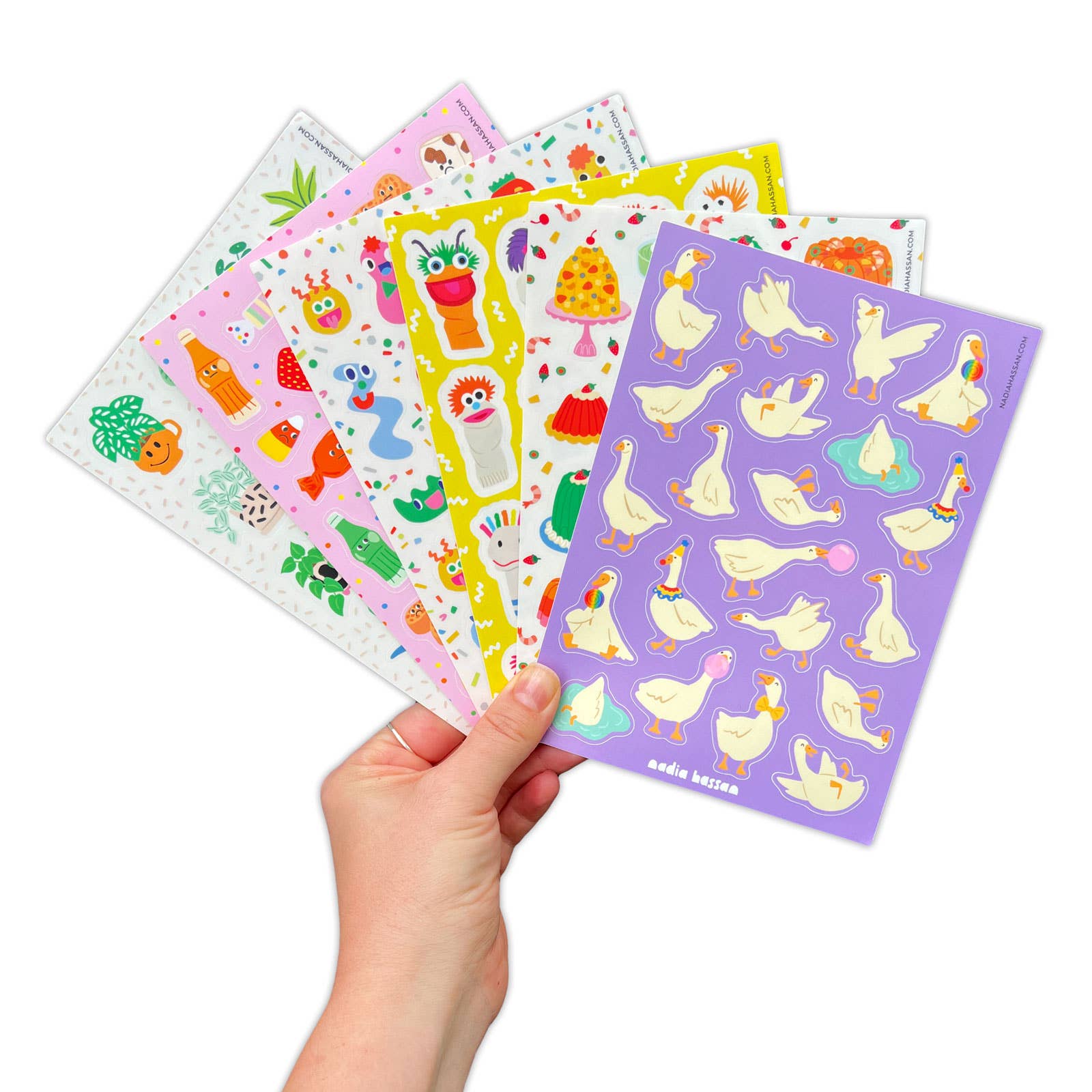 Silly Goose 5x7 Sticker Sheet