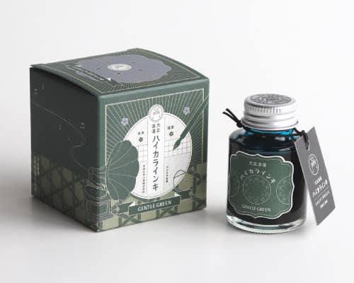 Teranishi Guitar Taisho Roman Haikara Fountain Pen Ink -  40 ml
