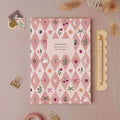 Blush Harlequin Notebook | Plain Page Journal | Notebooks