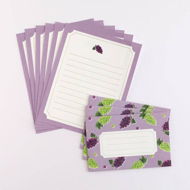 Green Flash Color fruits Letter Set