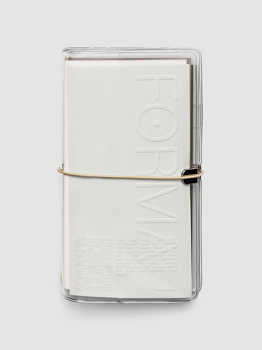 FORMA Travel Notebook Set | A5 Slim