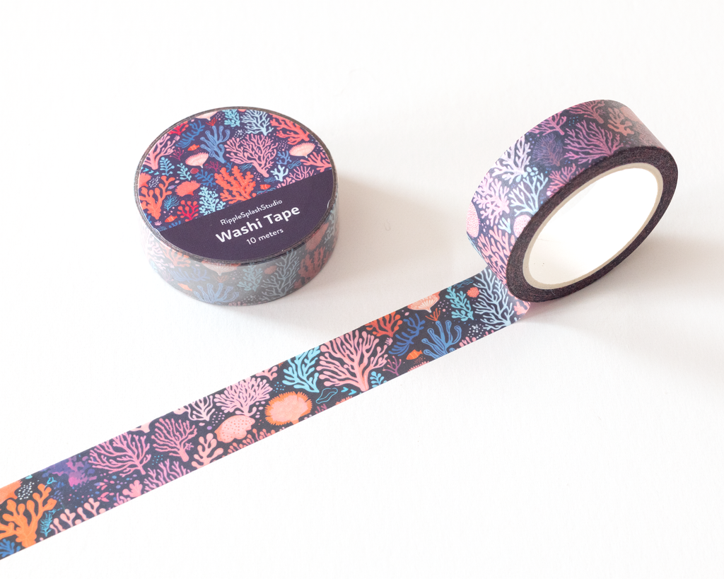 Coral Reef Washi Tape