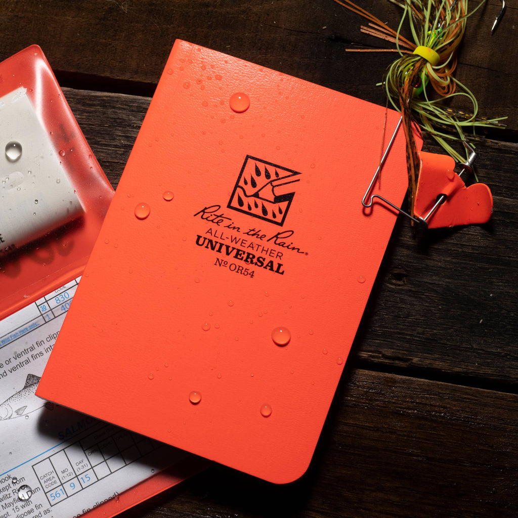 Rite in the Rain 3.5" x 5" Pocket Notebook, Orange