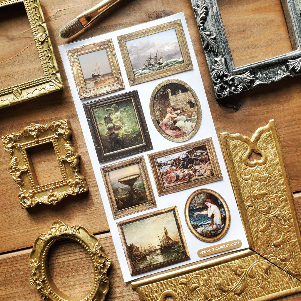 Gallery by the Sea Sticker Sheet
