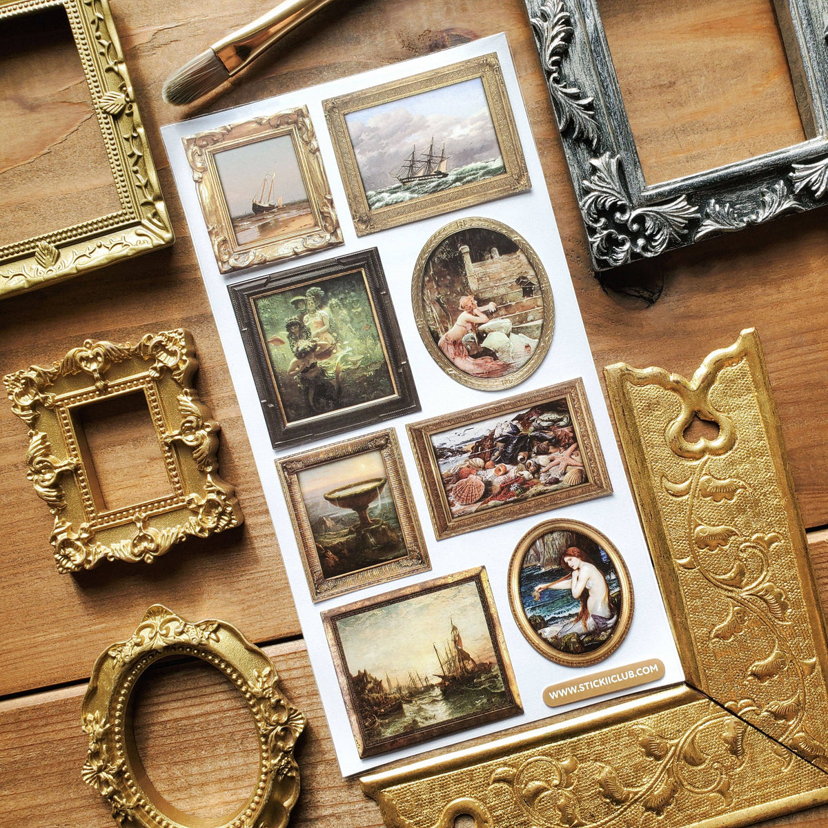 Gallery by the Sea Sticker Sheet