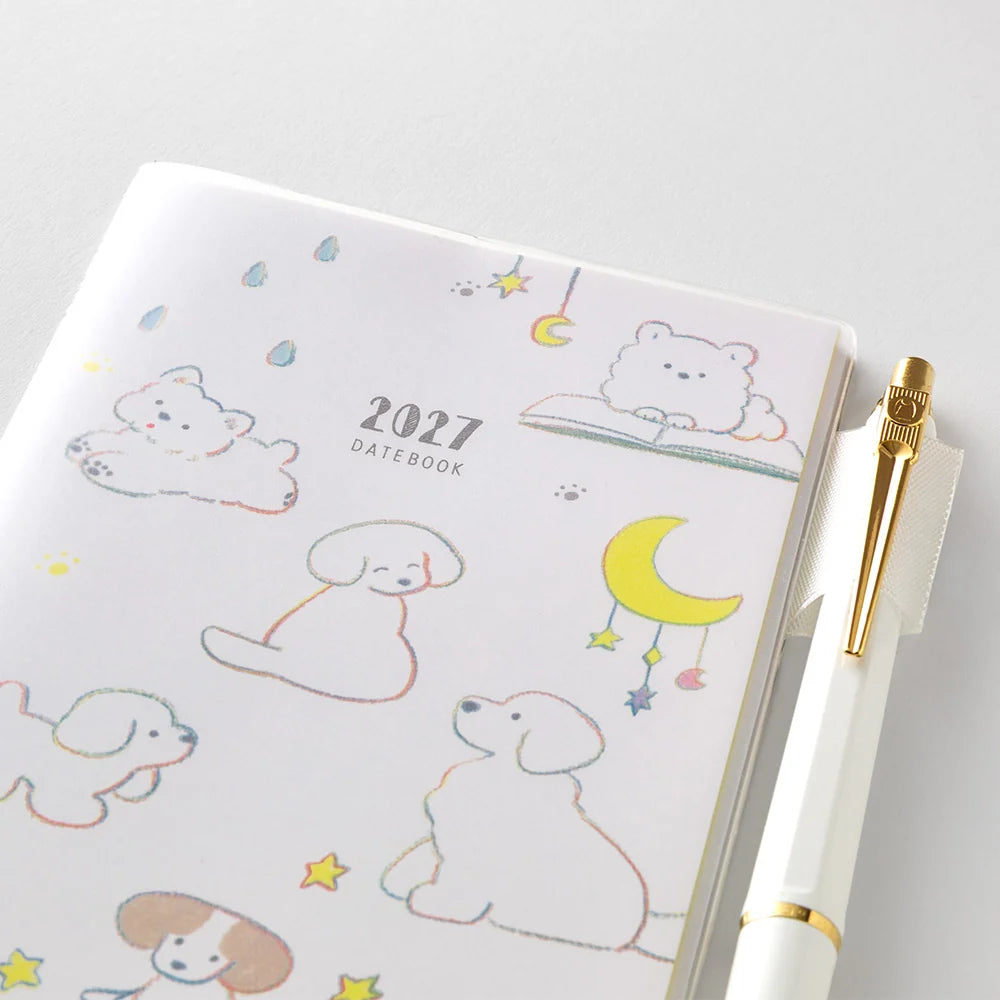 POCKET DIARY SLIM DOG 2027