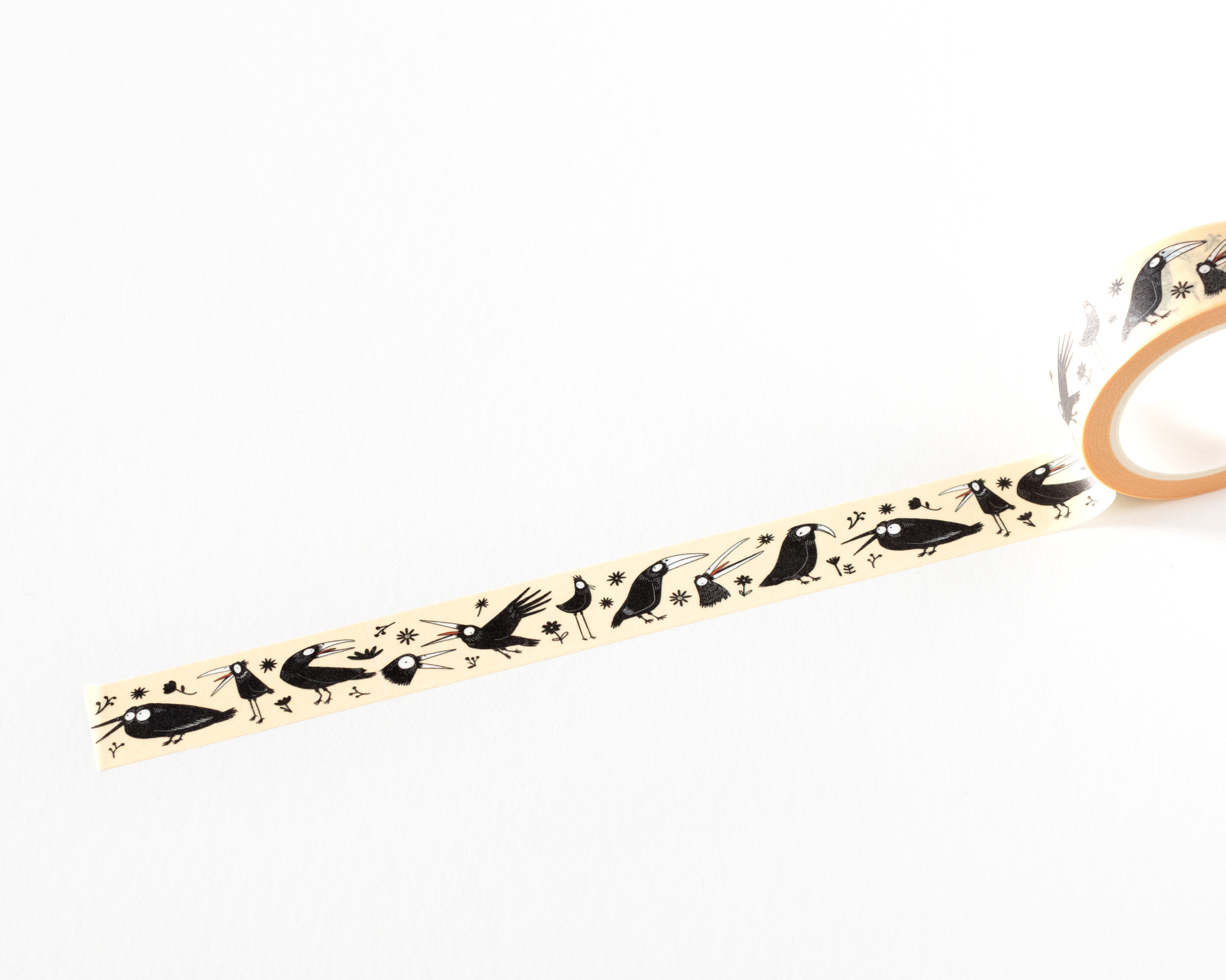 Crow Pattern Washi Tape