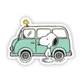 Peanuts® Waterproof Sticker - Road Tripping
