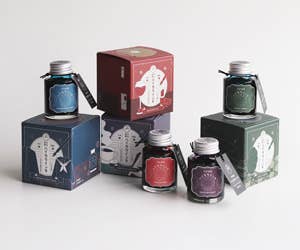 Teranishi Guitar Taisho Roman Haikara Fountain Pen Ink -  40 ml
