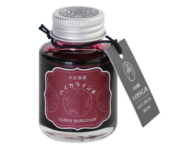 Teranishi Guitar Taisho Roman Haikara Fountain Pen Ink -  40 ml