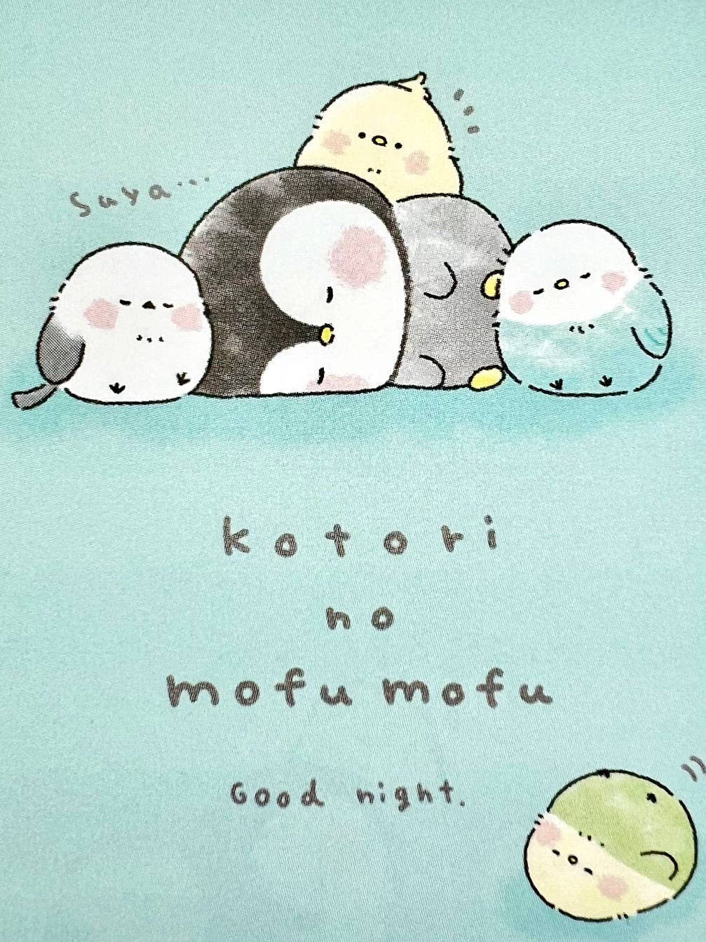 Birds kotori no mufu mofu Mini Notepad