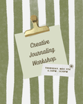 Creative Journaling Workshop with Rachel Dowda (Nov)