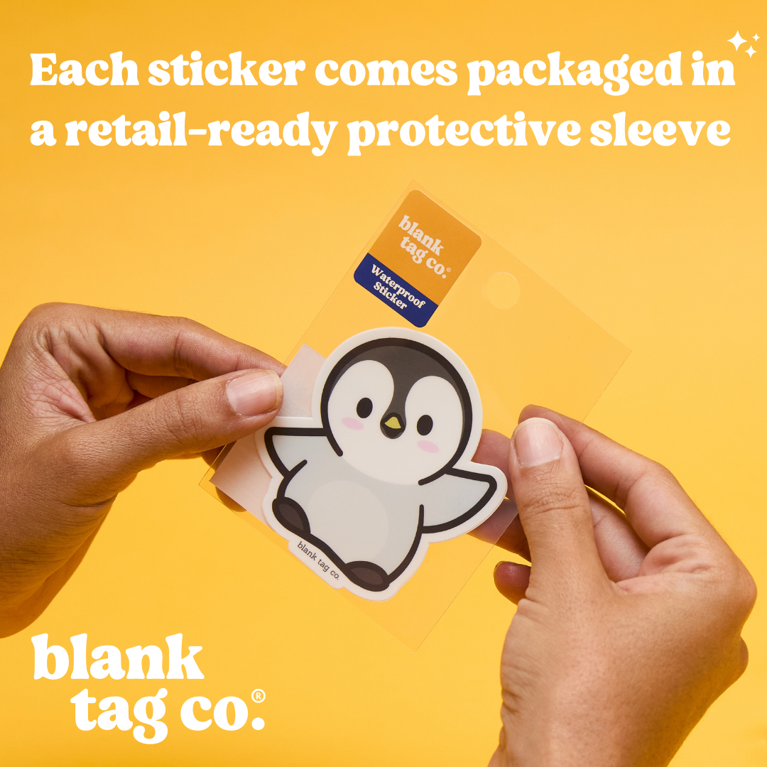 Peanuts® Waterproof Sticker - Snoopy Riding A Bicycle