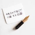 Fountain Pen Nib - Architect BB