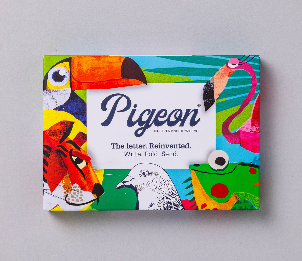 Wild Lives Pigeon, Kid's Folding Letter Set – Pack of 6