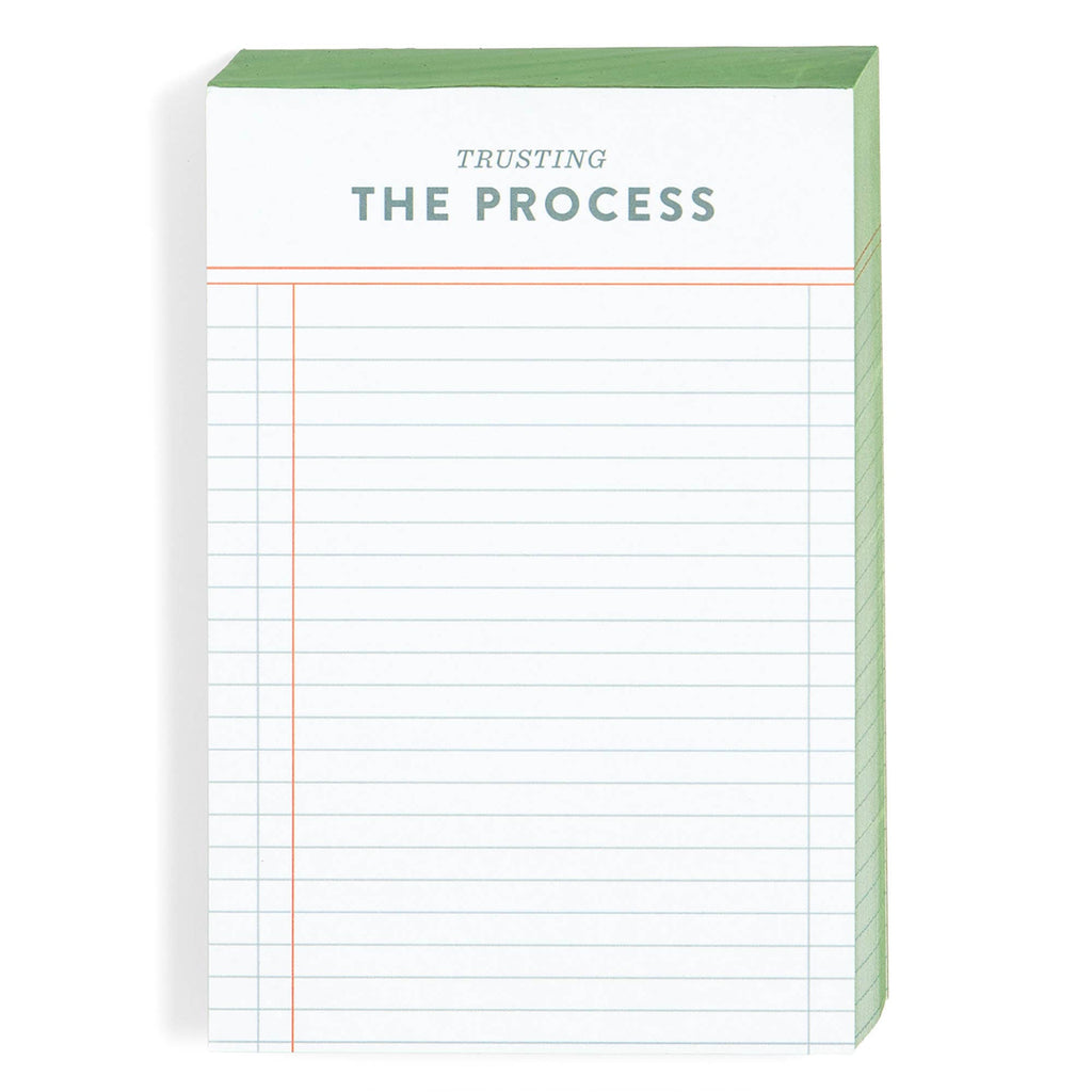 Trusting the Process 4x6 Notepad